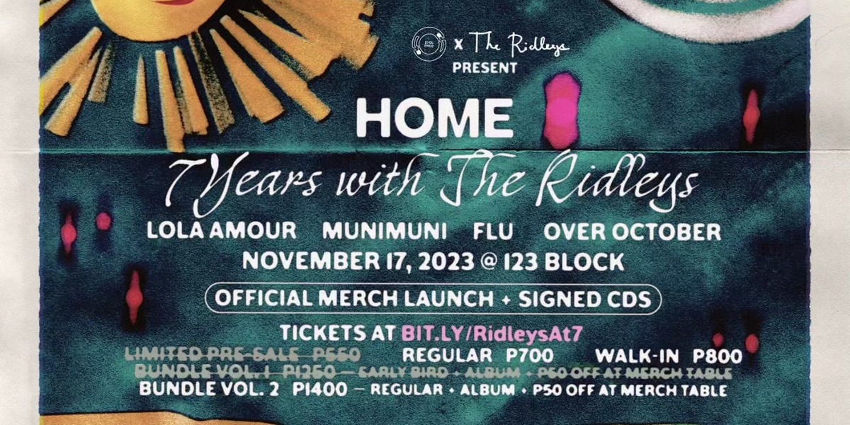 HOME: 7 Years with the Ridleys